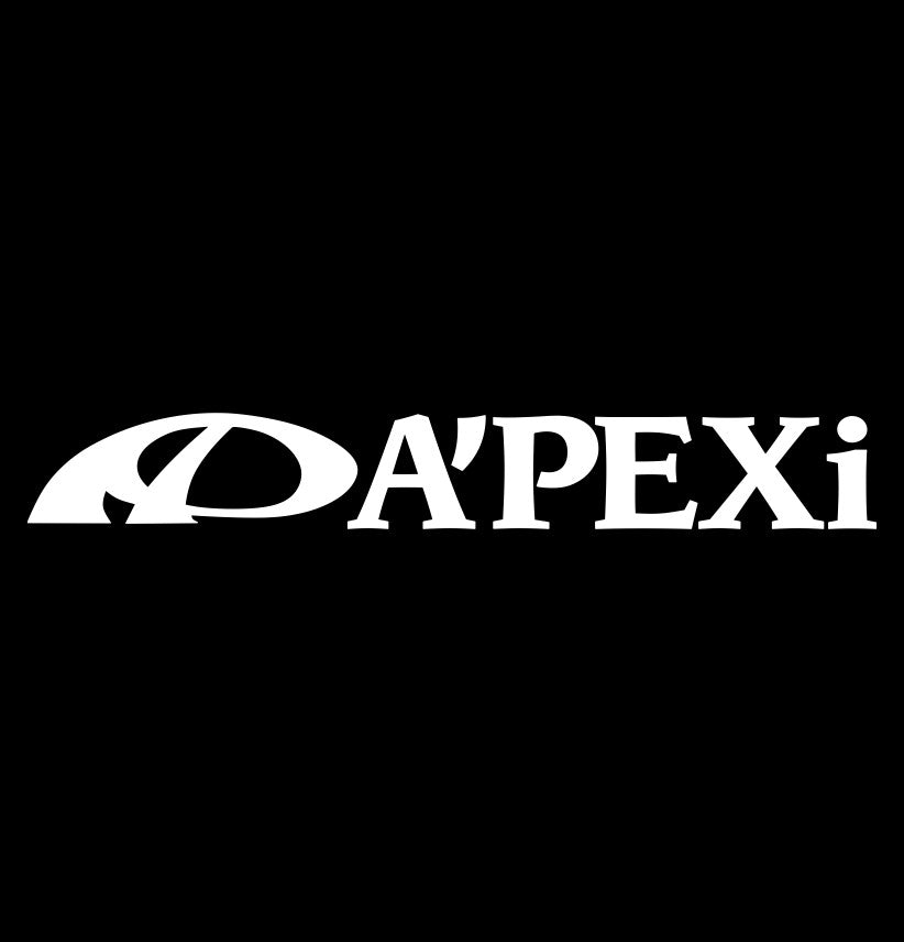 Apexi decal, sticker, performance car decal, sticker b