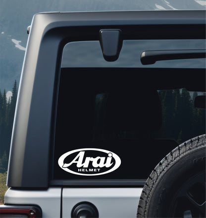 Arai helmet decal, sticker, car decal sticker