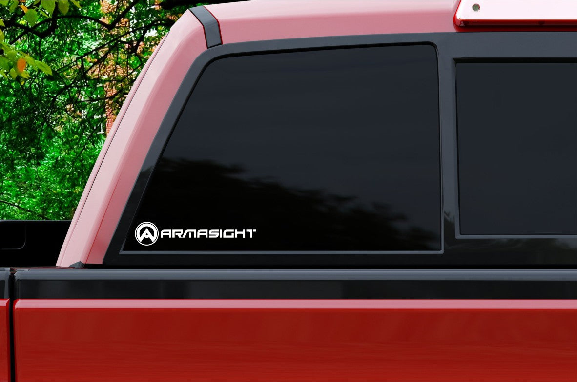 Armasight decal, fishing hunting car decal sticker