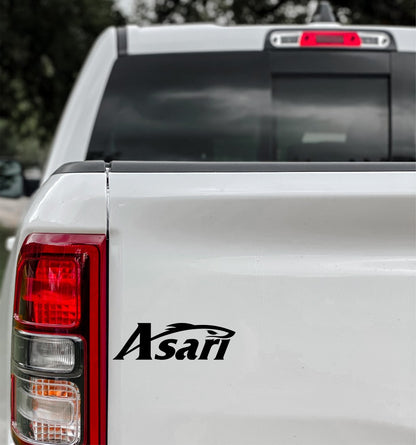 Asari Lures decal, sticker, hunting fishing decal, car sticker