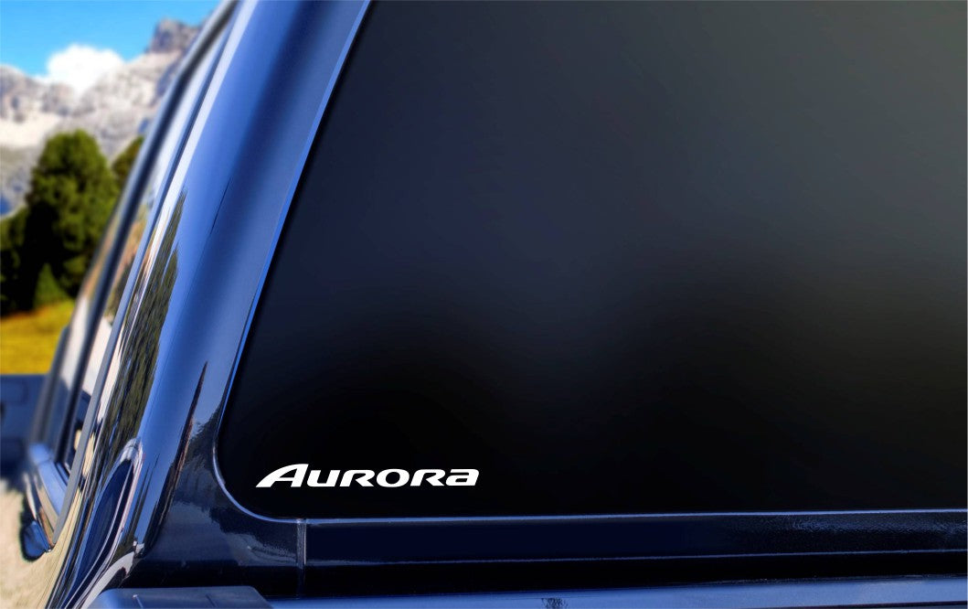 Aurora tires decal, sticker, car decal, sticker
