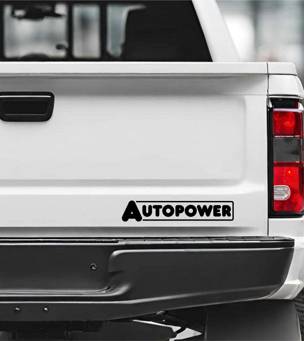 Autopower decal, sticker car decal sticker