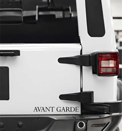 Avant Garde Wheels decal, car decal sticker