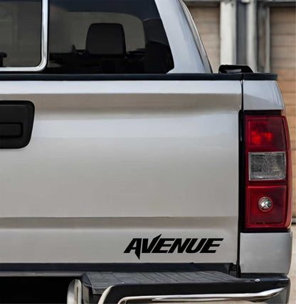 Avenue Wheels decal, sticker, car decal sticker