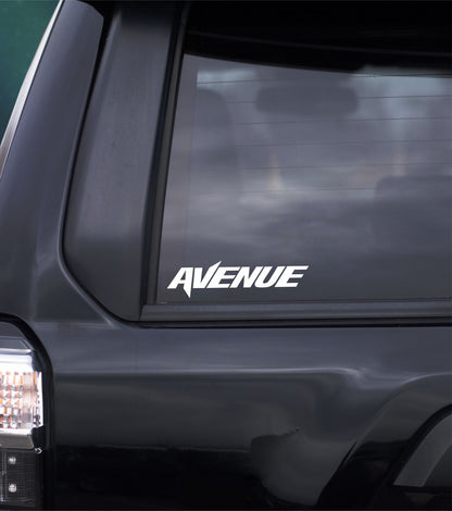 Avenue Wheels decal, sticker, car decal sticker