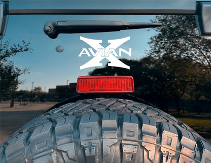 Avian x decal, sticker, fishing hunting decal, car sticker