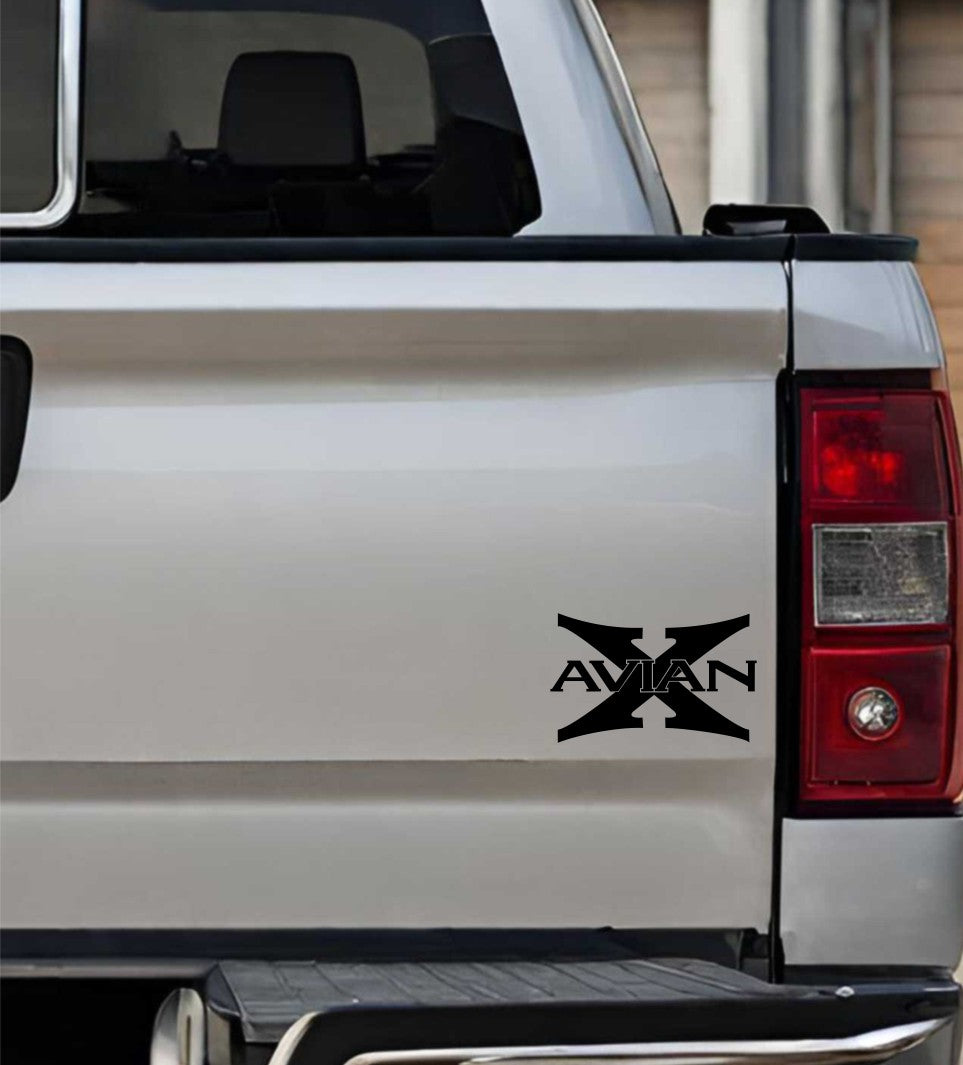 Avian x decal, sticker, fishing hunting decal, car sticker