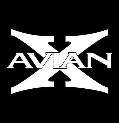 Avian x decal, sticker, fishing hunting decal, car sticker