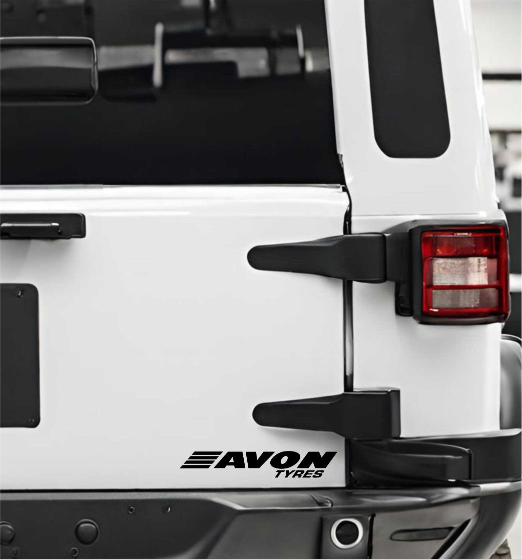 Avon Tyres decal, sticker,  car decal sticker