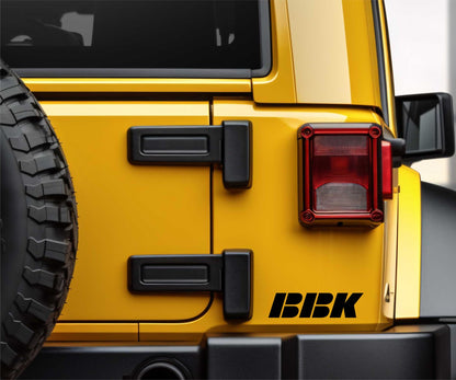  BBK decal, sticker, car decal