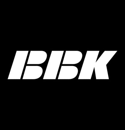  BBK decal, sticker, car decal
