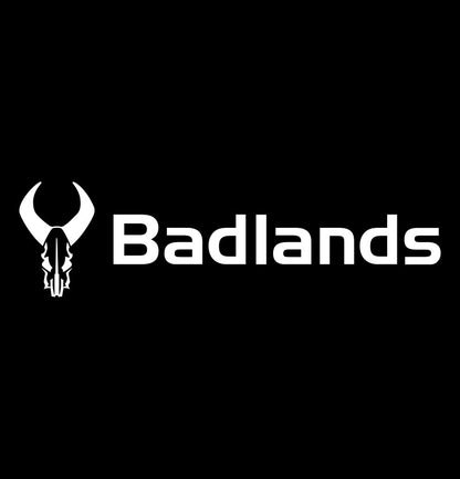 Badlands packs decal, sticker, fishing hunting decal, car sticker b