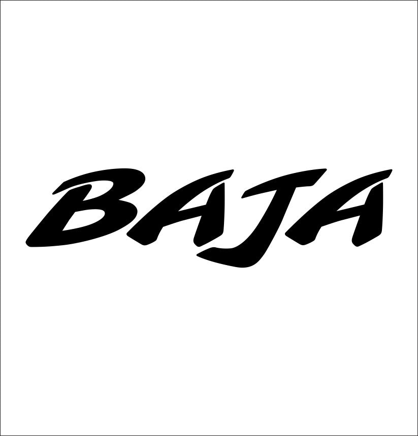 Baja decal, sticker performance car decal sticker