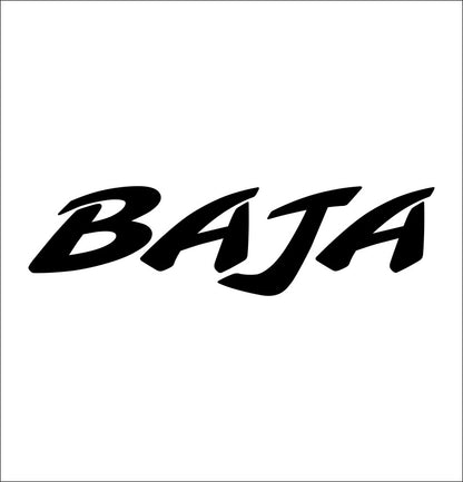 Baja decal, sticker performance car decal sticker