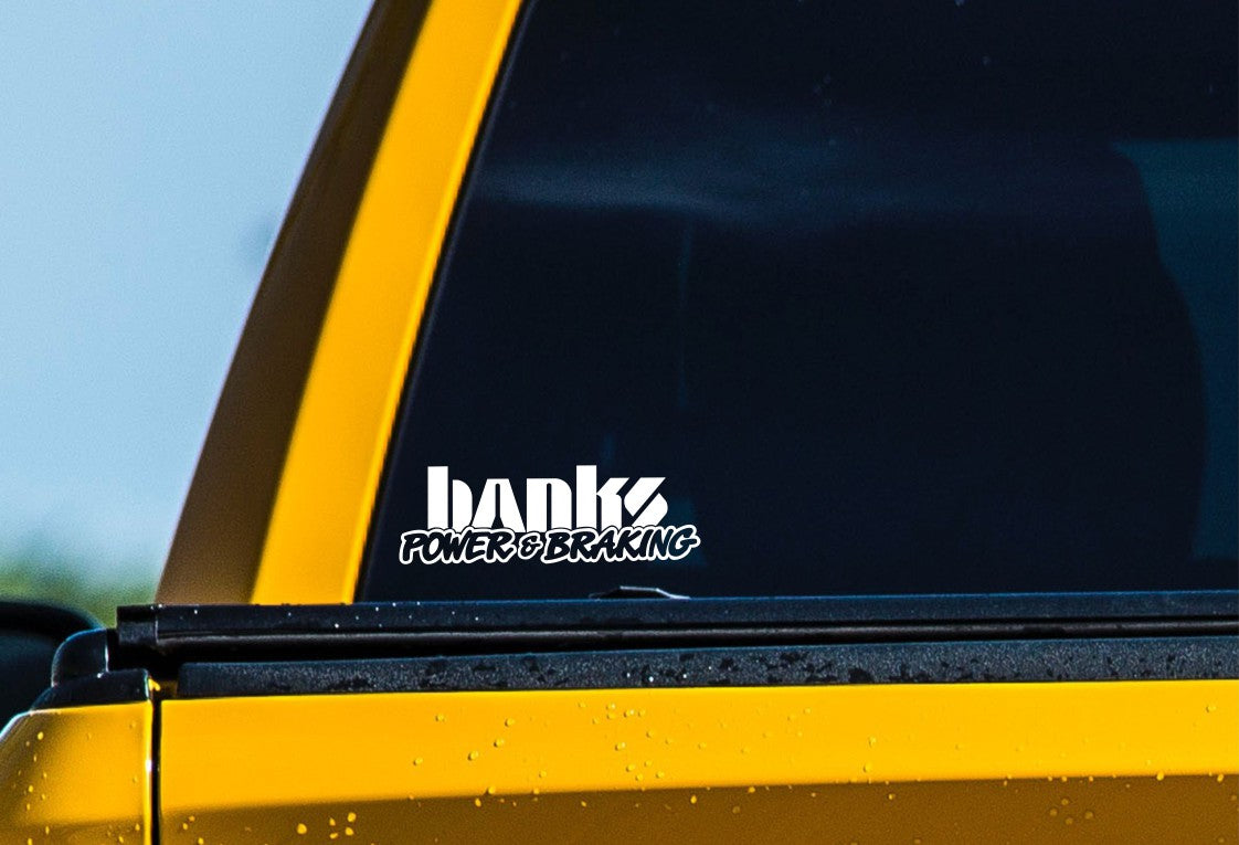 Banks Power & Braking decal, sticker, performance car decal sticker