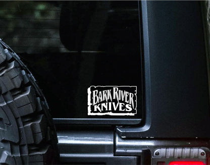 Bark River Knives decal, sticker, fishing hunting decal, car sticker