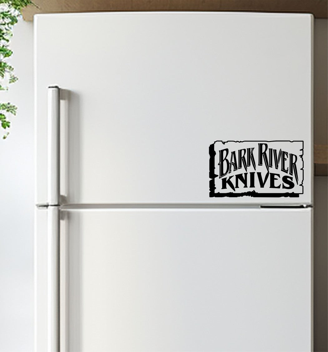 Bark River Knives decal, sticker, fishing hunting decal, car sticker