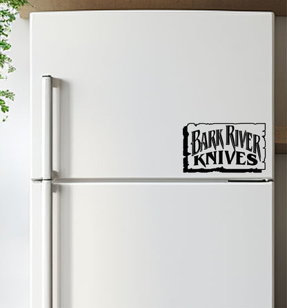 Bark River Knives decal, sticker, fishing hunting decal, car sticker