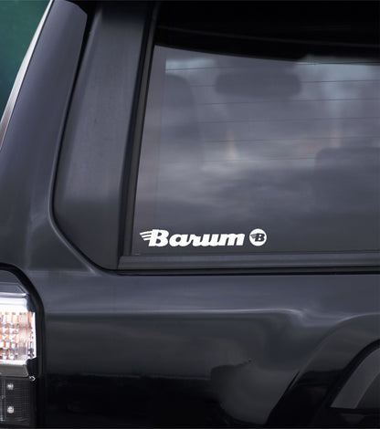 Barum Tires decal, sticker, performance sticker, car decal 