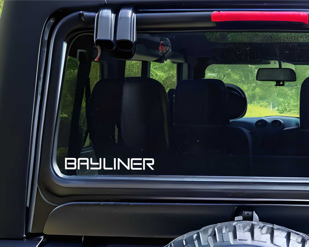 Bayliner Boats decal, sticker, hunting fishing decal, car sticker