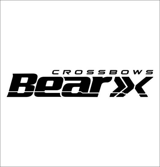 Bear X Crossbows decal, sticker, fishing hunting car decal sticker b