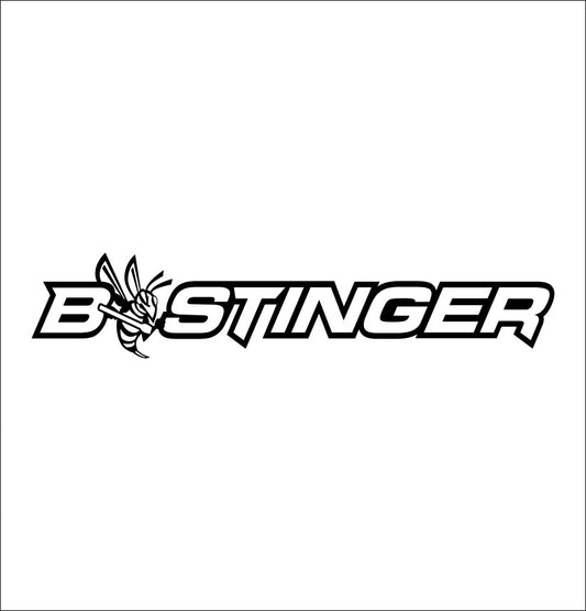 Bee Stinger  decal, sticker, fishing hunting decal, car sticker