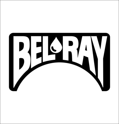 Bel Ray decal, sticker, performance sticker, car decal b