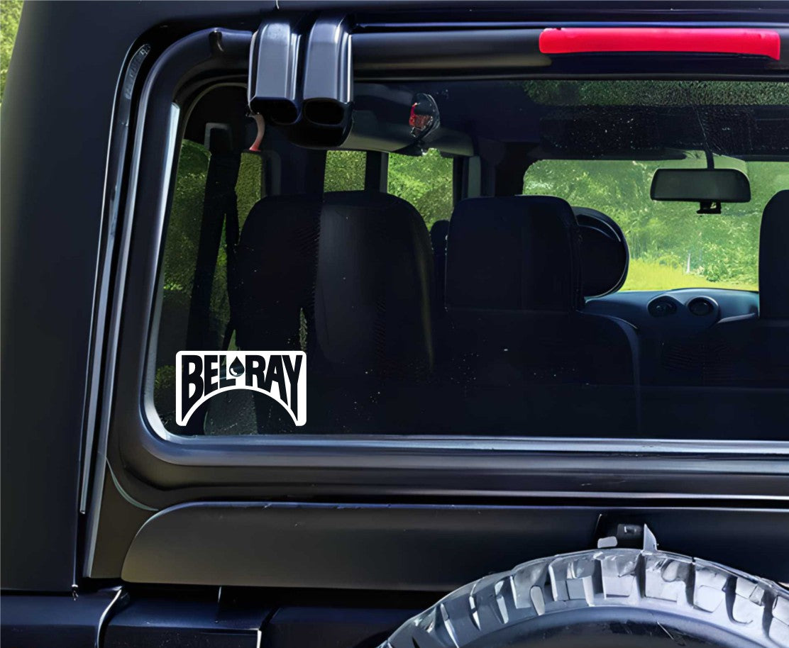 Bel Ray decal, sticker, performance sticker, car decal b