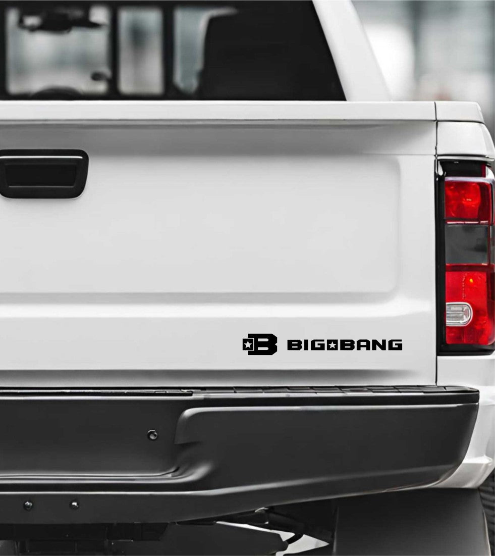 Big Bang Wheels decal, sticker, performance decal, car sticker