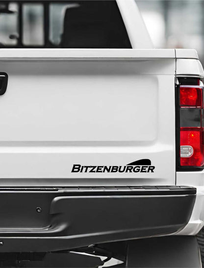 Bitzenburger decal, sticker, hunting fishing decal, car sticker