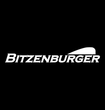 Bitzenburger decal, sticker, hunting fishing decal, car sticker