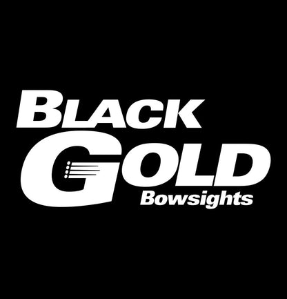 Black Gold Bowsights decal, sticker, hunting fishing decal, car sticker