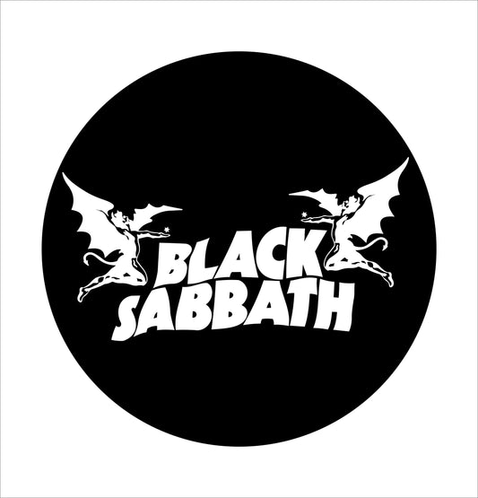 black sabbath band decal, stickerB
