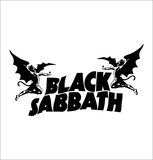 black sabbath band decal, stickerC