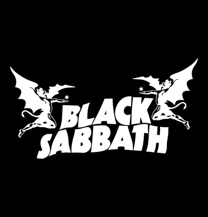 black sabbath band decal C