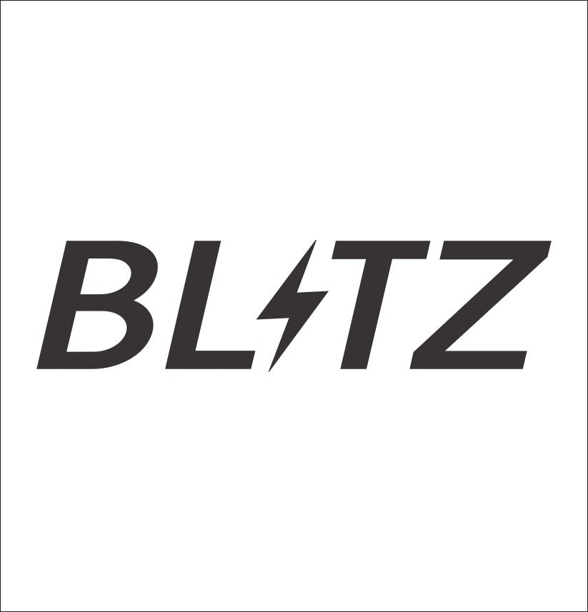 Blitz racing decal, sticker, performance decal, car sticker