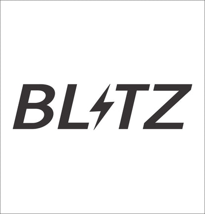 Blitz racing decal, sticker, performance decal, car sticker