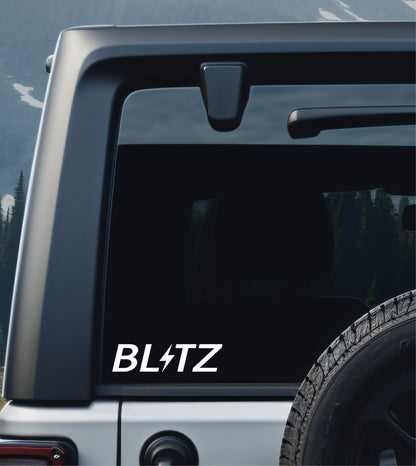 Blitz racing decal, sticker, performance decal, car sticker