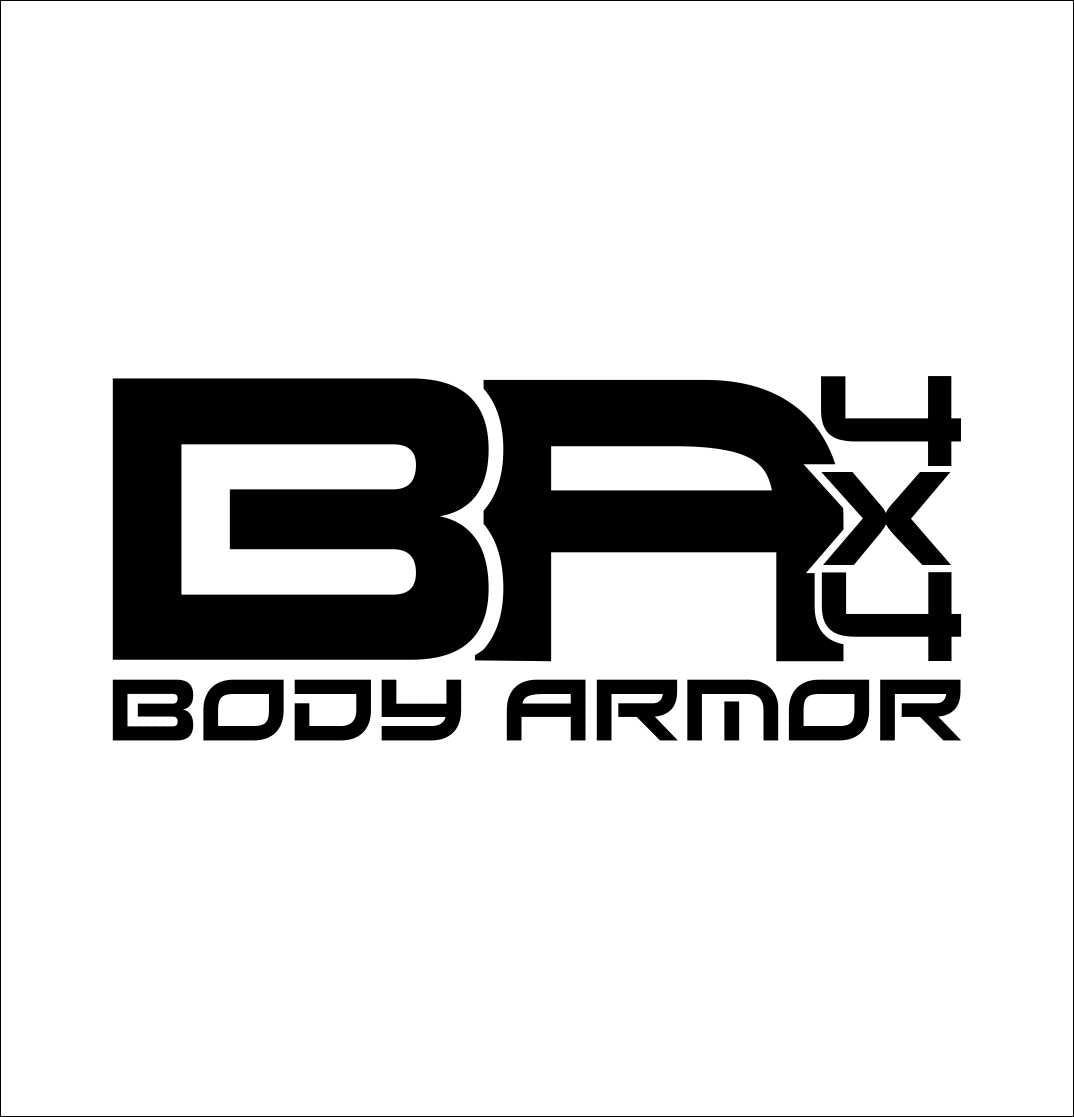 Body Armor decal, sticker, performance decal, car sticker