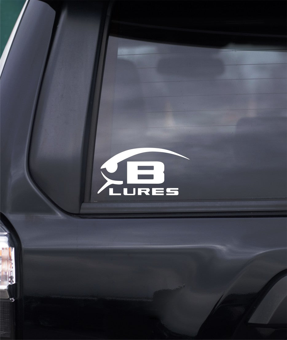 Bomber Lures decal, sticker, hunting fishing decal, car sticker