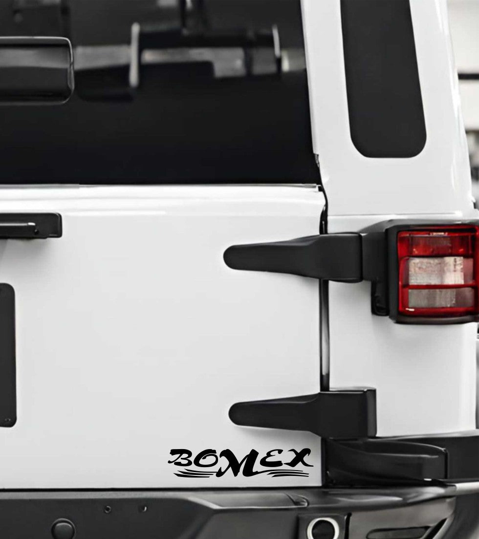 Bomex decal, sticker, car sticker, perfrormance decal
