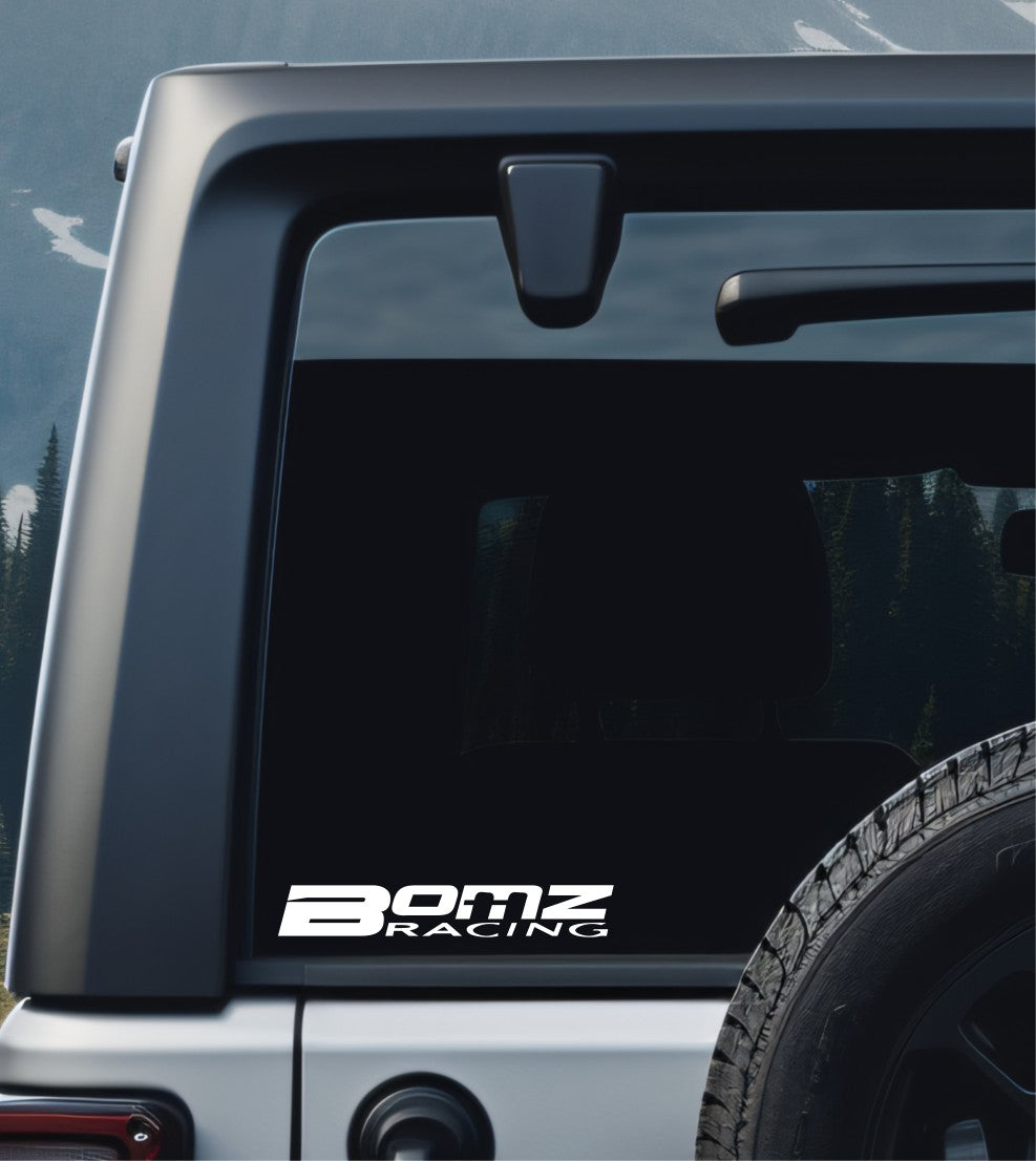 Bomz Racing decal, sticker, performance decal, car sticker