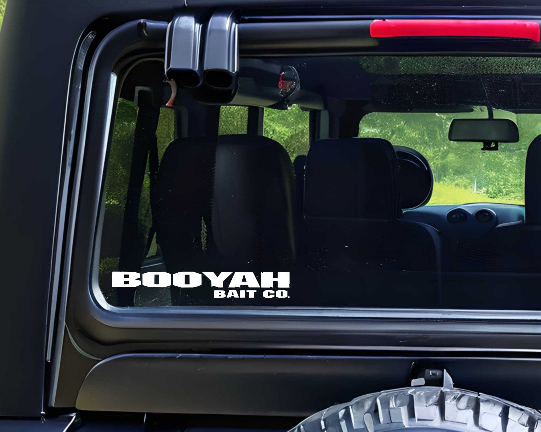 Booyah Bait decal, sticker, hunting fishing decal, car sticker