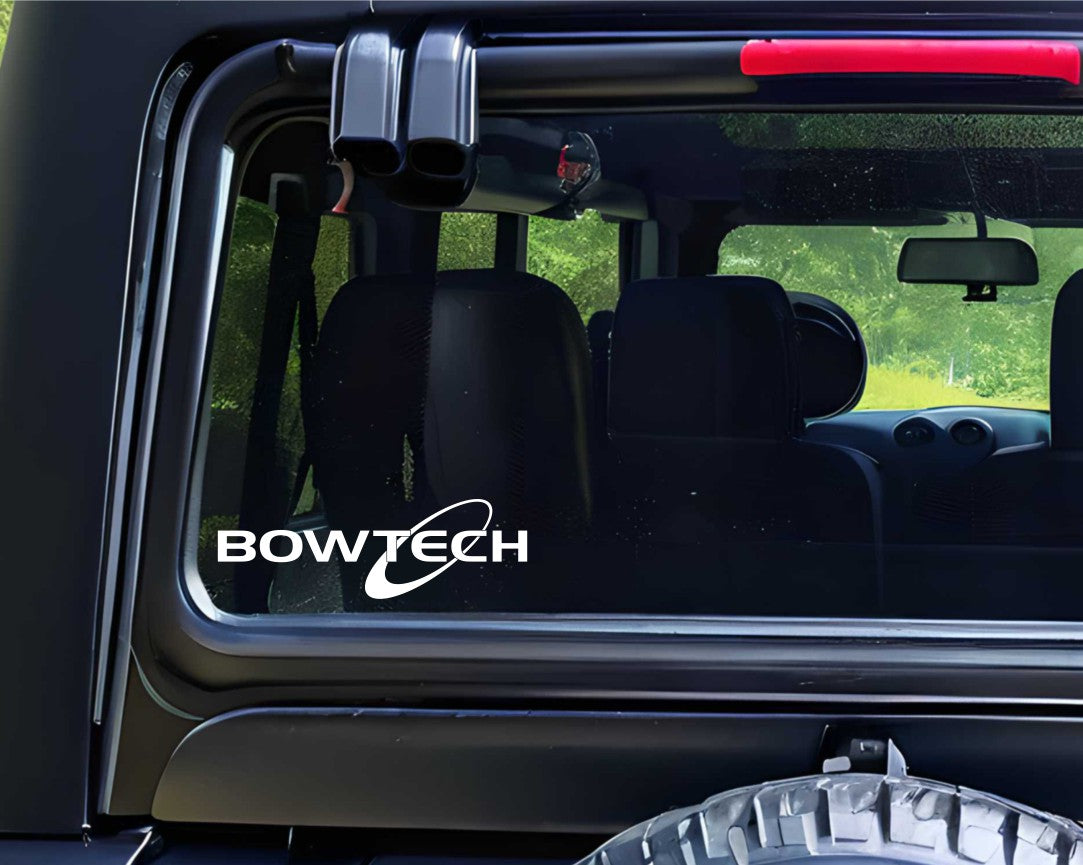 Bowtech Archery decal, sticker, hunting fishing decal, car sticker