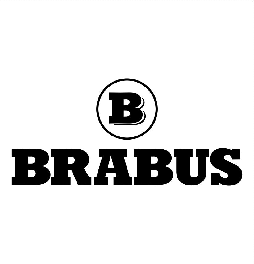 Brabus decal, sticker, performance decal, car sticker