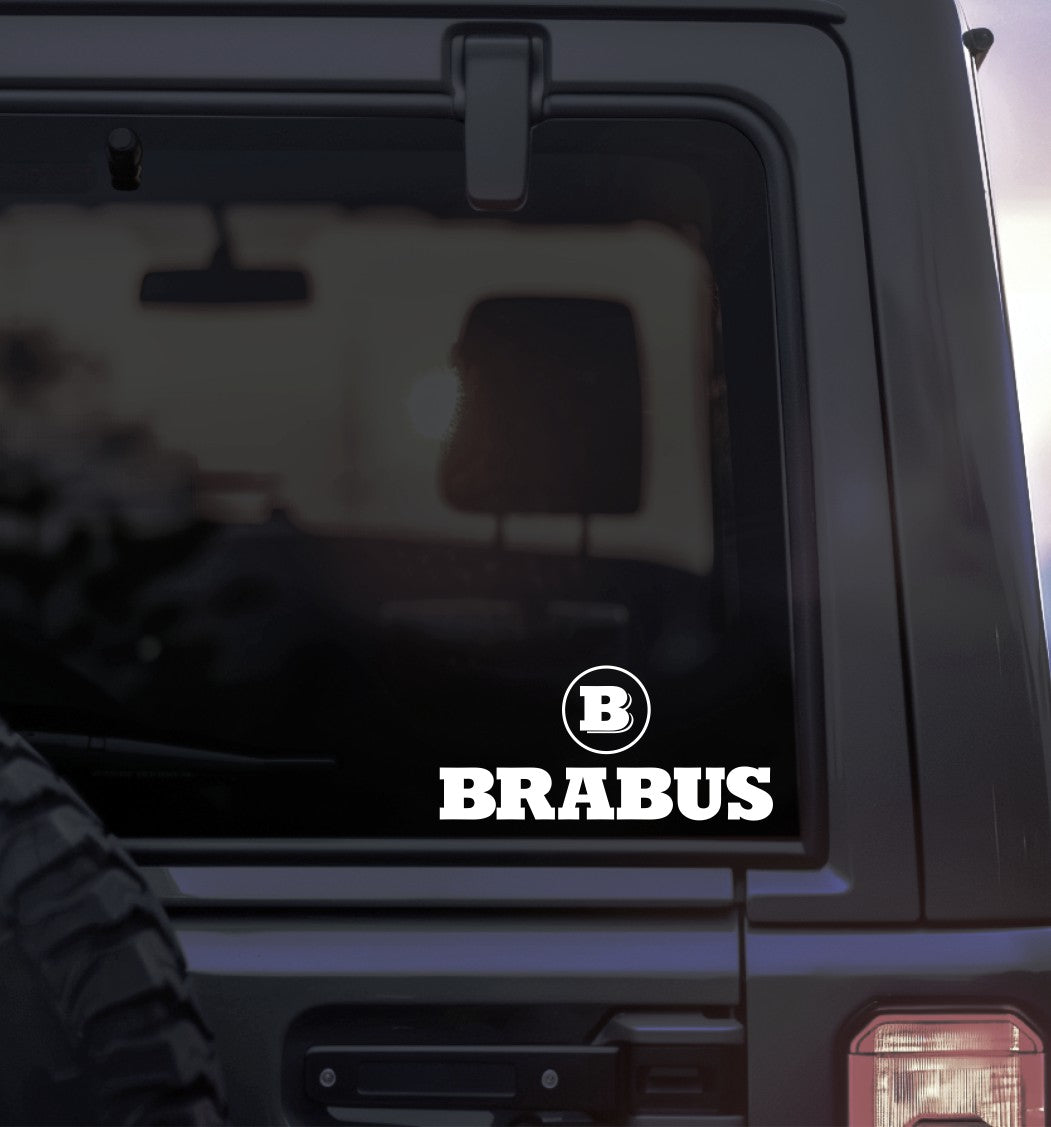 Brabus decal, sticker, performance decal, car sticker