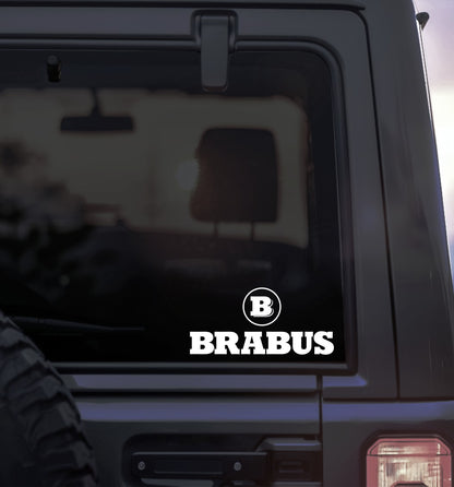 Brabus decal, sticker, performance decal, car sticker