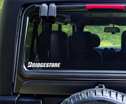 Bridgestone decal, sticker, performance decal, car sticker