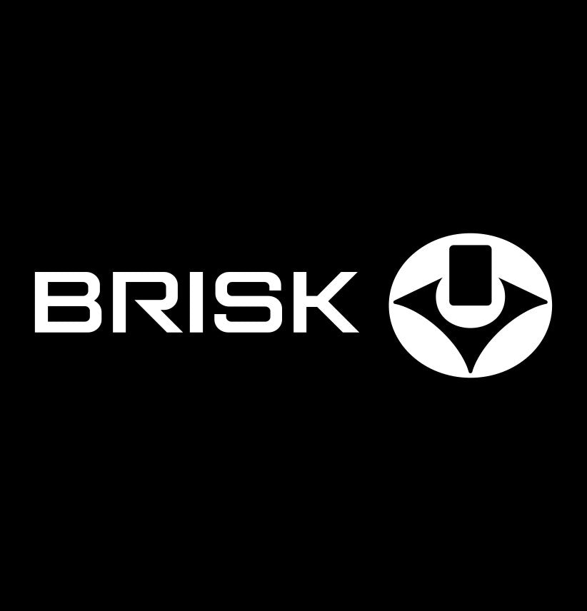 Brisk decal, sticker, performance decal, car sticker
