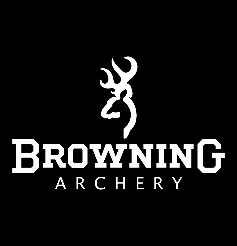 Browning Archery decal, sticker, hunting fishing decal, car sticker